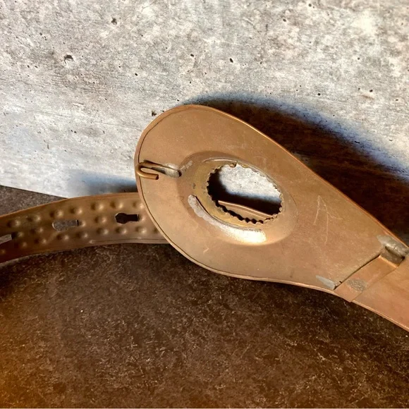 Vintage solid Brass Boho Corset Belt SML - Picture 6 of 8